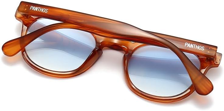 PANTHOS Mod. Business occhiali da sole unisex uomo donna vintage fashion protezione UV400 con pezzolina e sacchettino