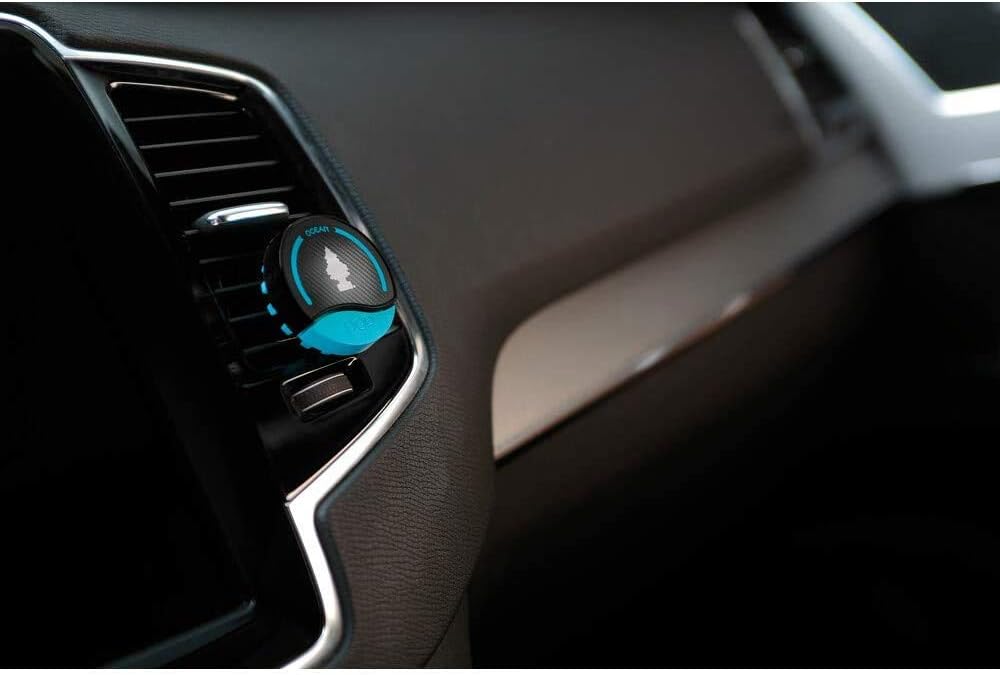Arbre Magique POP, Profumatore Auto Solido, Fragranza Ocean, Profumazione Delicata e Fresca, Durata Fino a 30 Giorni, Design Italiano, Confezione da 1 Pezzo