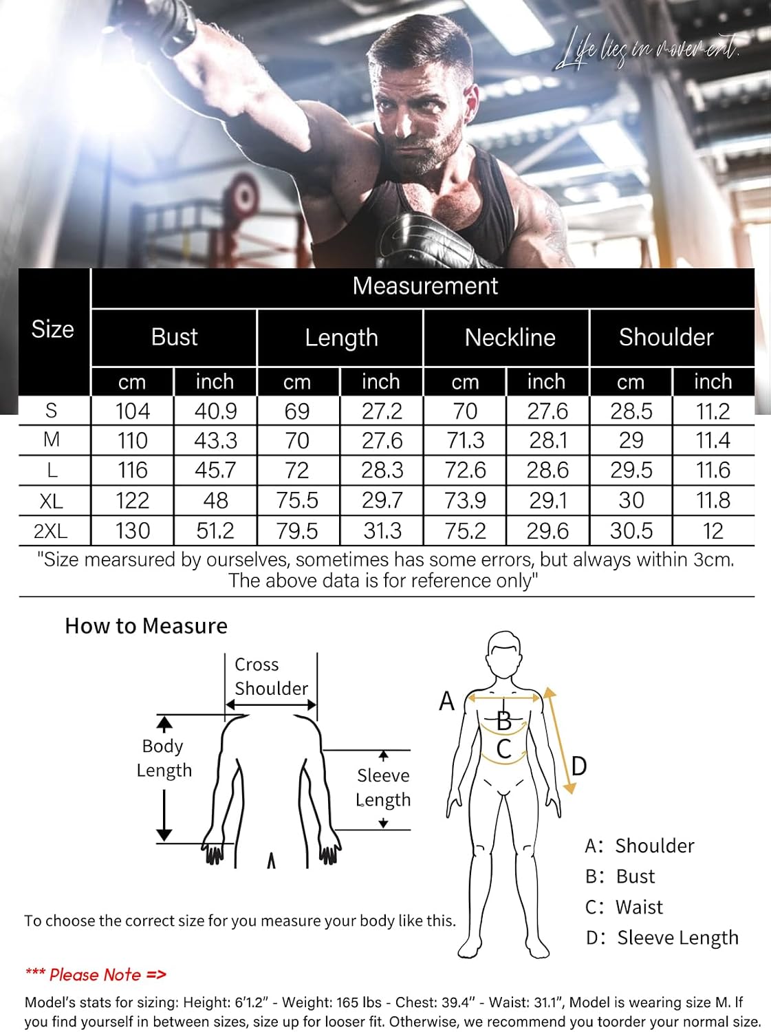 Boyzn Confezione da 3 canottiere da uomo, estive, senza maniche, traspiranti, per palestra, allenamento, palestra, bodybuilding, senza maniche