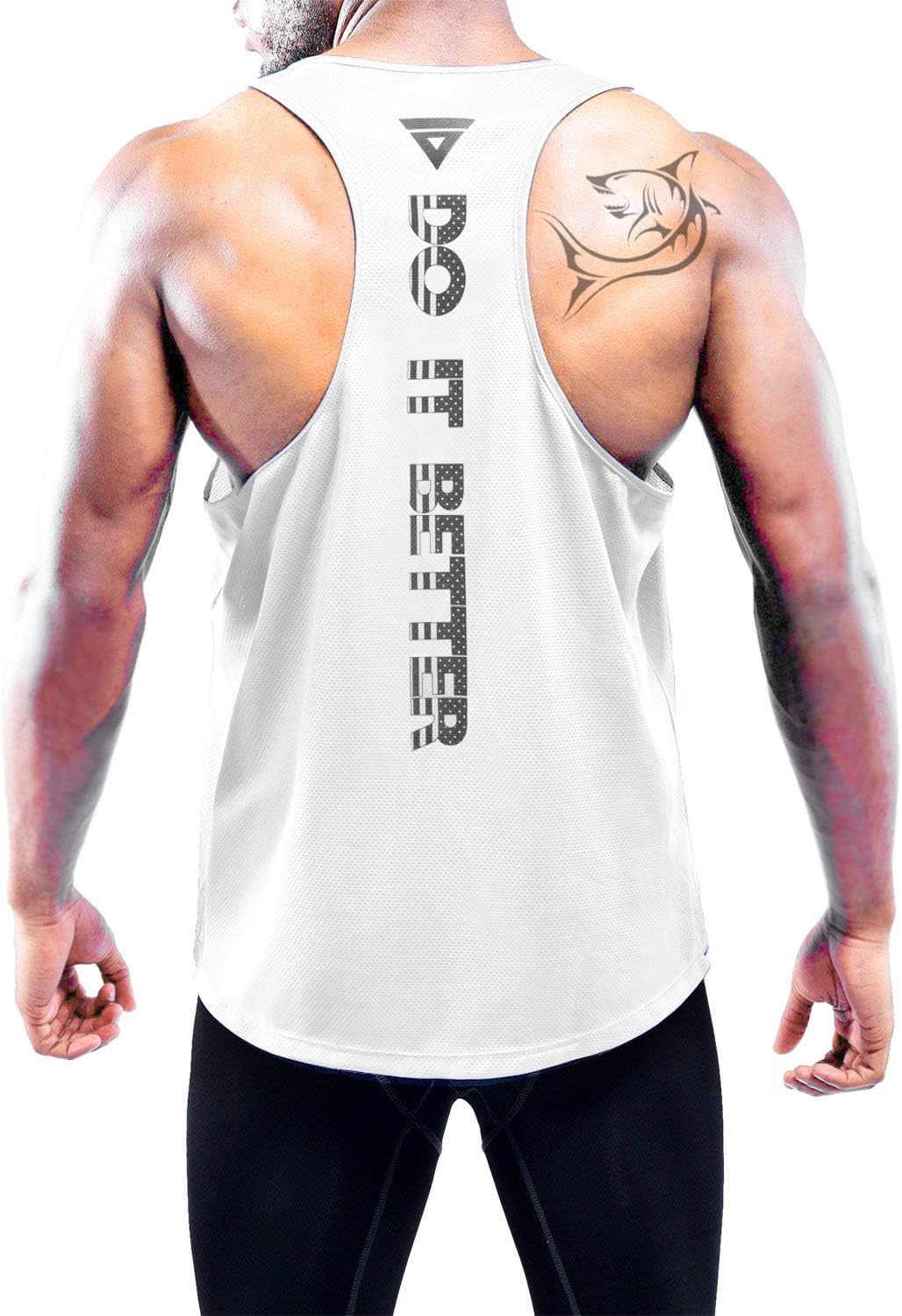 Boyzn Confezione da 3 canottiere da uomo, estive, senza maniche, traspiranti, per palestra, allenamento, palestra, bodybuilding, senza maniche