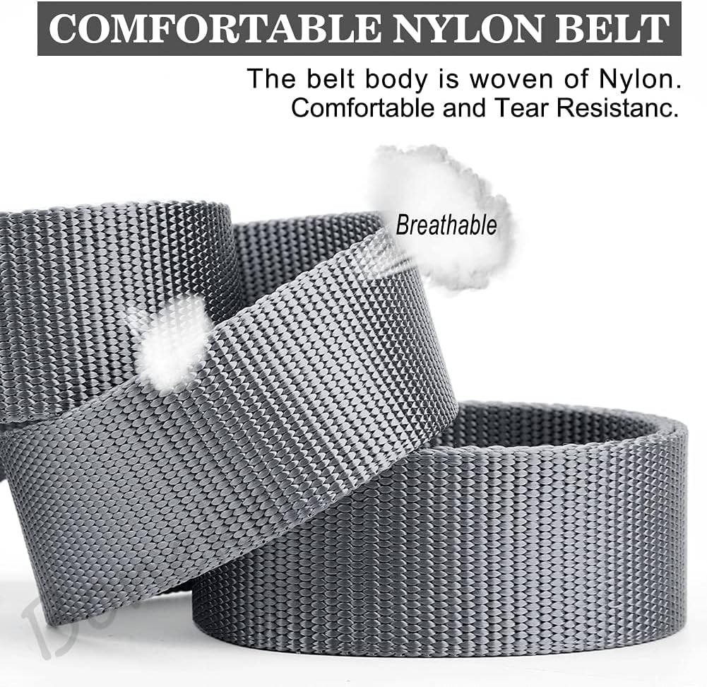 Boneke Cintura Tattica, Cintura Militare Tattica per Uomo Heavy, Tessuto in Nylon Cinturas, con Sicurezza Fibbia a sgancio rapido in metallo, di Salvataggio per Sport e All’aria Aperta Militare