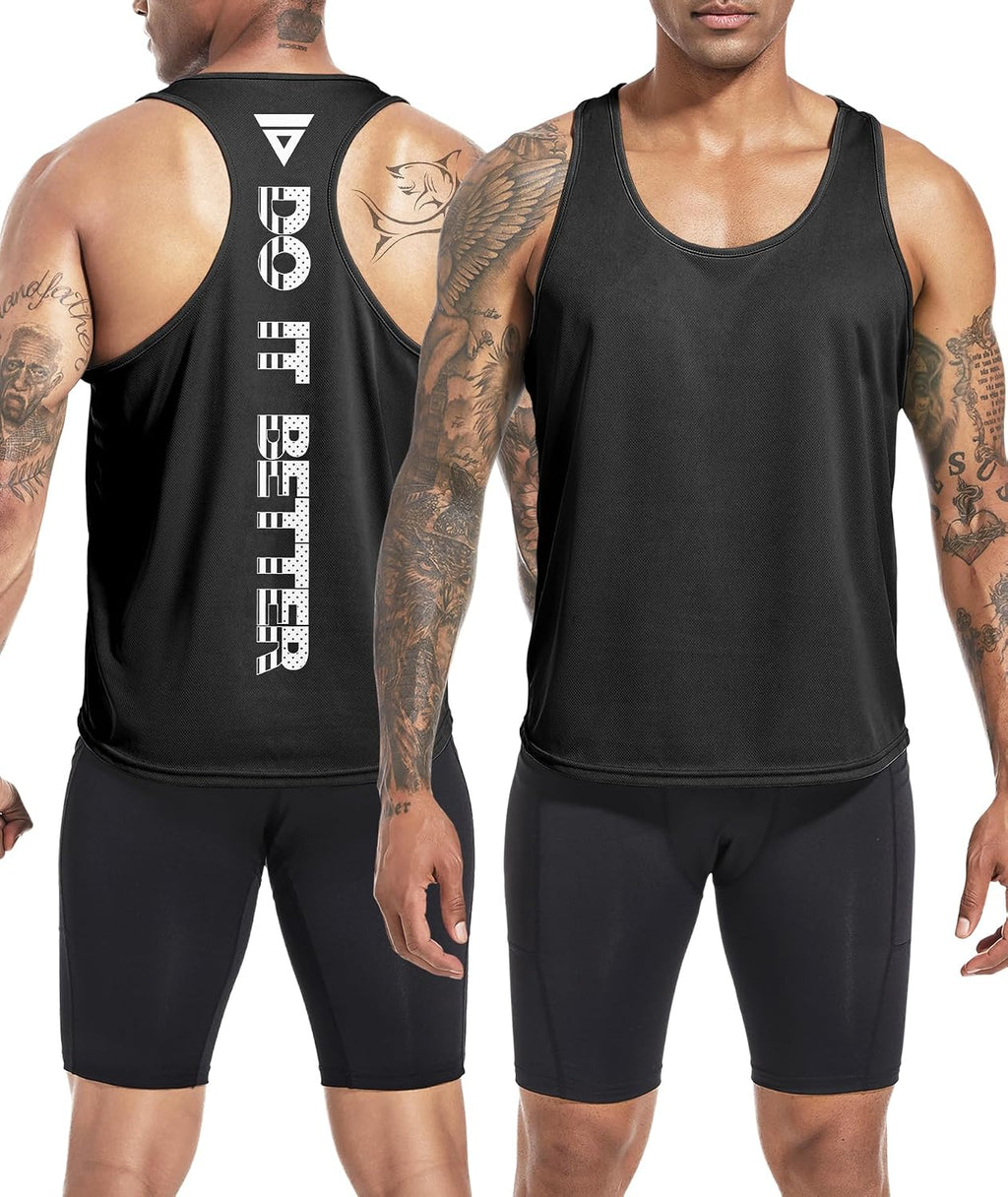 Boyzn Confezione da 3 canottiere da uomo, estive, senza maniche, traspiranti, per palestra, allenamento, palestra, bodybuilding, senza maniche
