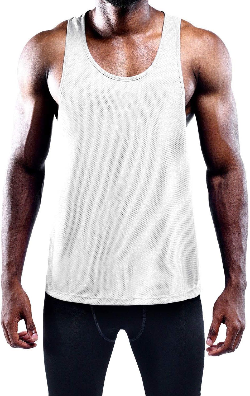 Boyzn Confezione da 3 canottiere da uomo, estive, senza maniche, traspiranti, per palestra, allenamento, palestra, bodybuilding, senza maniche