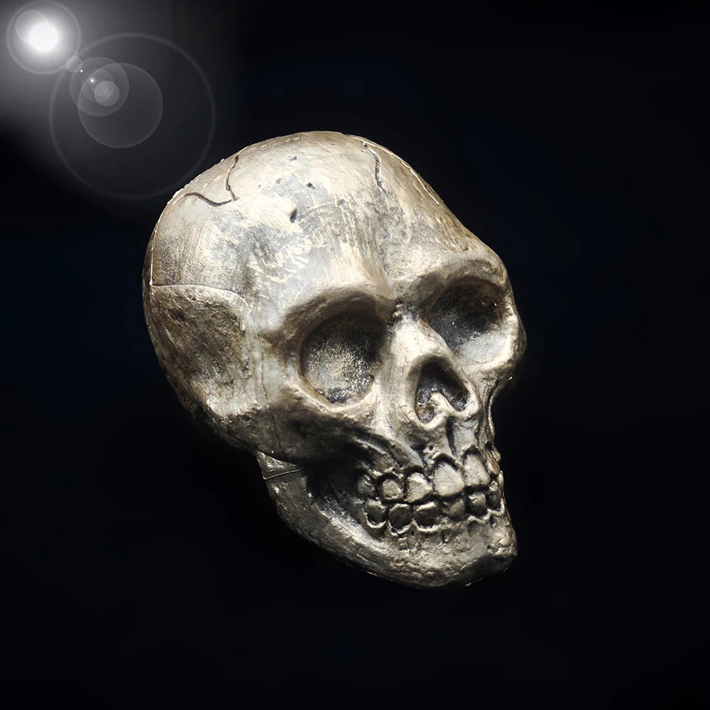Halloween Skull Decoration High Quality Plastic Skull Model Pendant Statue Sculpture Horror Props Haunted House Party Ornaments