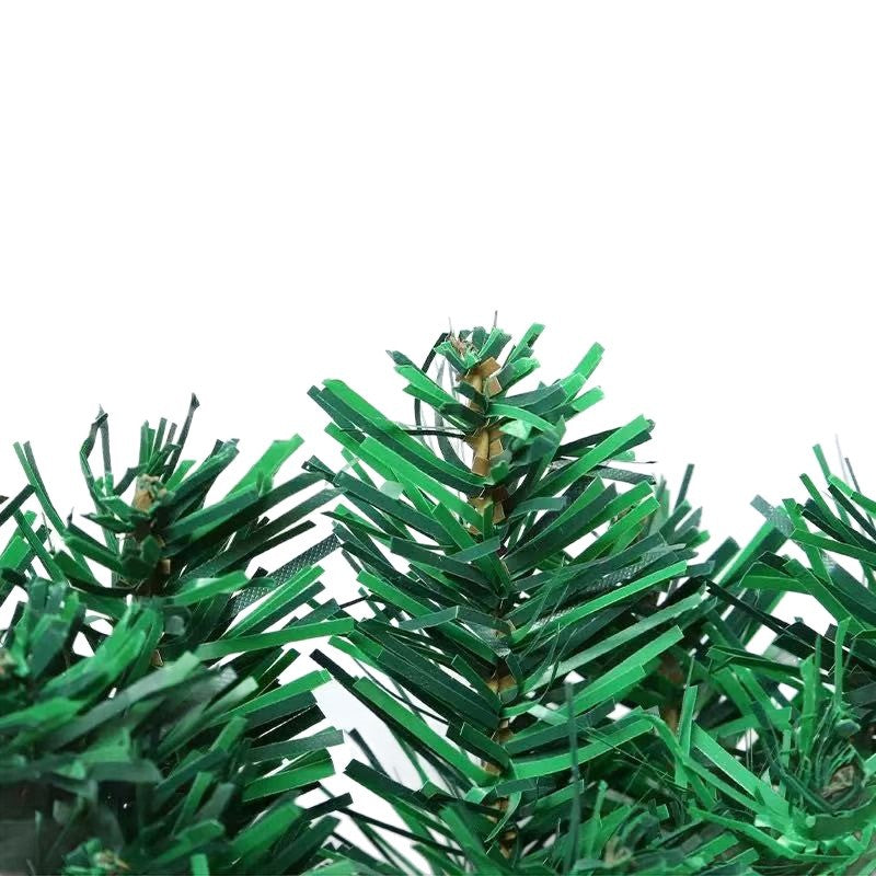 Source manufacturer cross-border Christmas decorations, Christmas rattan, pine needles, flocked rattan, hotel fireplace stair decorations