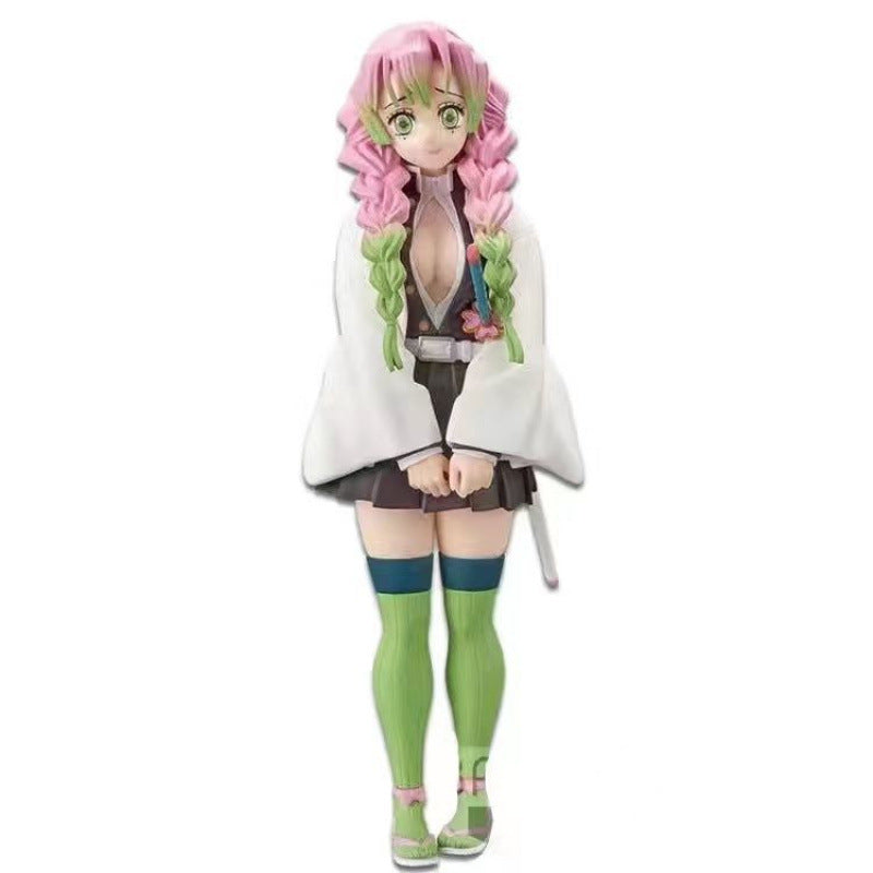Demon Slayer Blade Figure Tanjiro You Beans Zenyi Xingjuro Yan Love Pillar Butterfly Ninja Model Ornament Gift