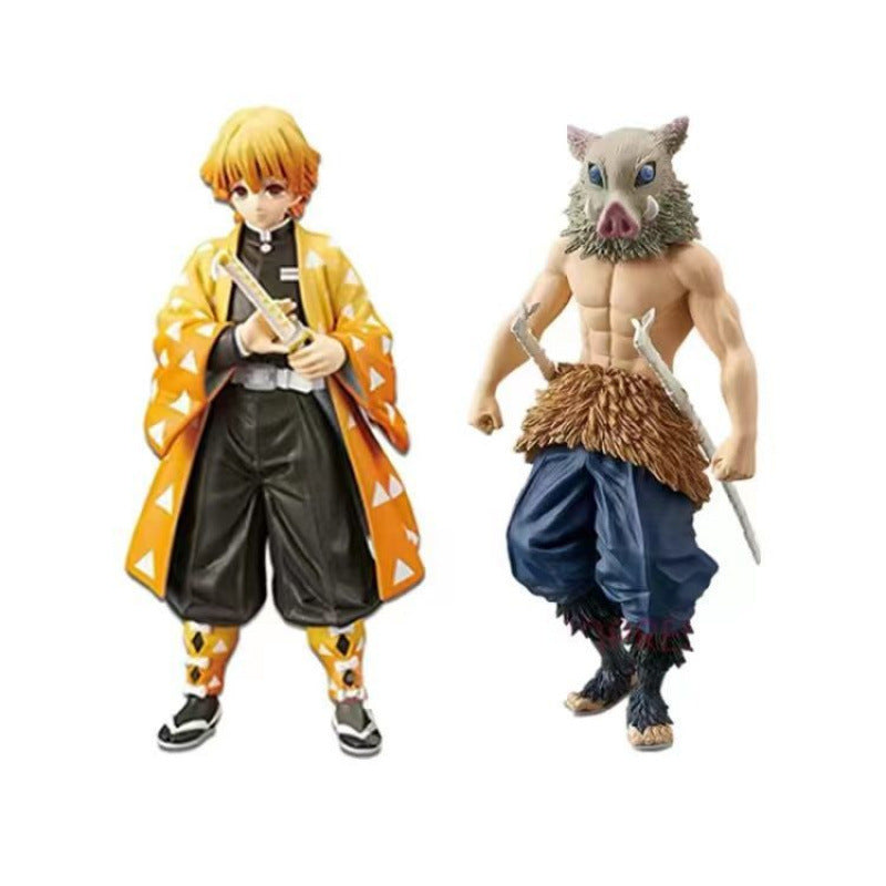 Demon Slayer Blade Figure Tanjiro You Beans Zenyi Xingjuro Yan Love Pillar Butterfly Ninja Model Ornament Gift