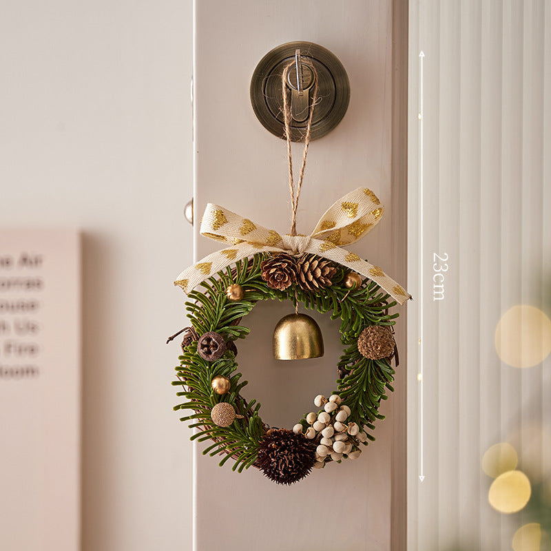 2026 New Christmas Decorations, Christmas Bells, Wreath Pendants, Christmas Tree Decorations, Atmosphere Scene Hanging Ornaments