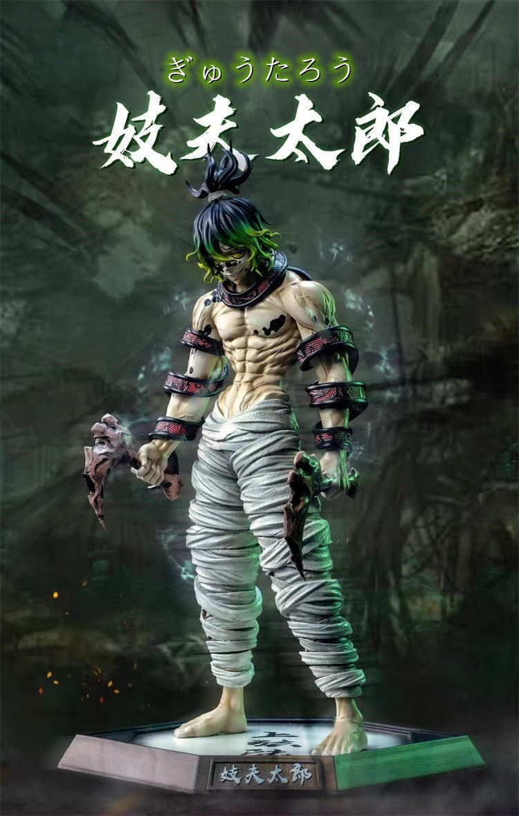 Demon Slayer Blade series figure following the national edge of the fall of the prostitute Fu Taro no miserable twelve ghost moon anime figure model
