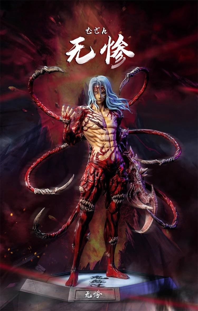 Demon Slayer Blade series figure following the national edge of the fall of the prostitute Fu Taro no miserable twelve ghost moon anime figure model