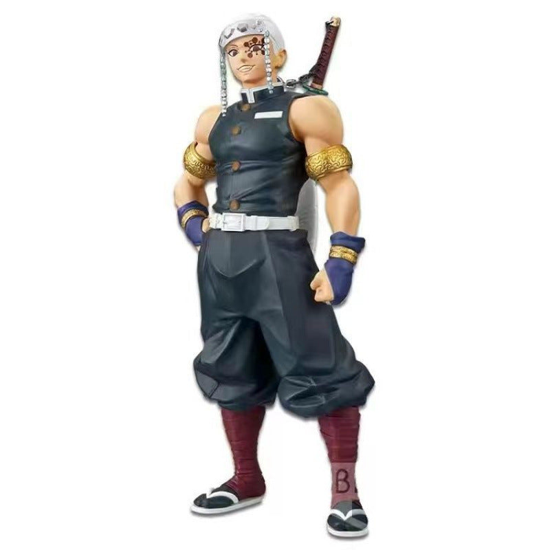 Demon Slayer Blade Figure Tanjiro You Beans Zenyi Xingjuro Yan Love Pillar Butterfly Ninja Model Ornament Gift