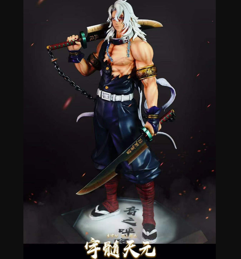 Demon Slayer Blade series figure following the national edge of the fall of the prostitute Fu Taro no miserable twelve ghost moon anime figure model