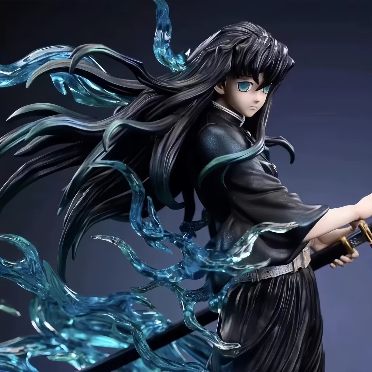 Muichiro Tokito, Hashiba figure, Demon Slayer trendy toy, desktop gift, GK anime figurine model ornament