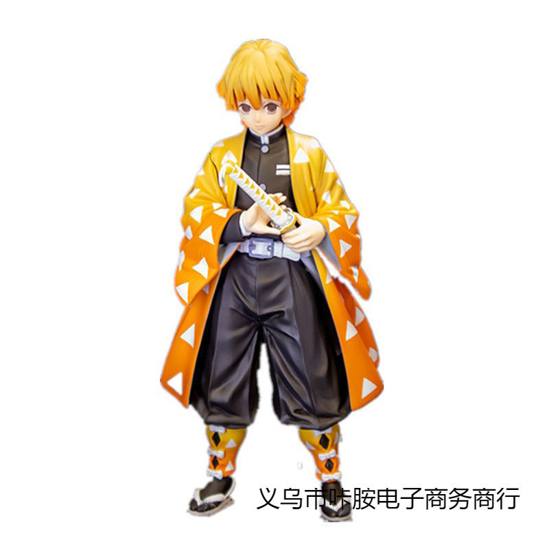 Demon Slayer Blade Figure Tanjiro You Beans Zenyi Xingjuro Yan Love Pillar Butterfly Ninja Model Ornament Gift