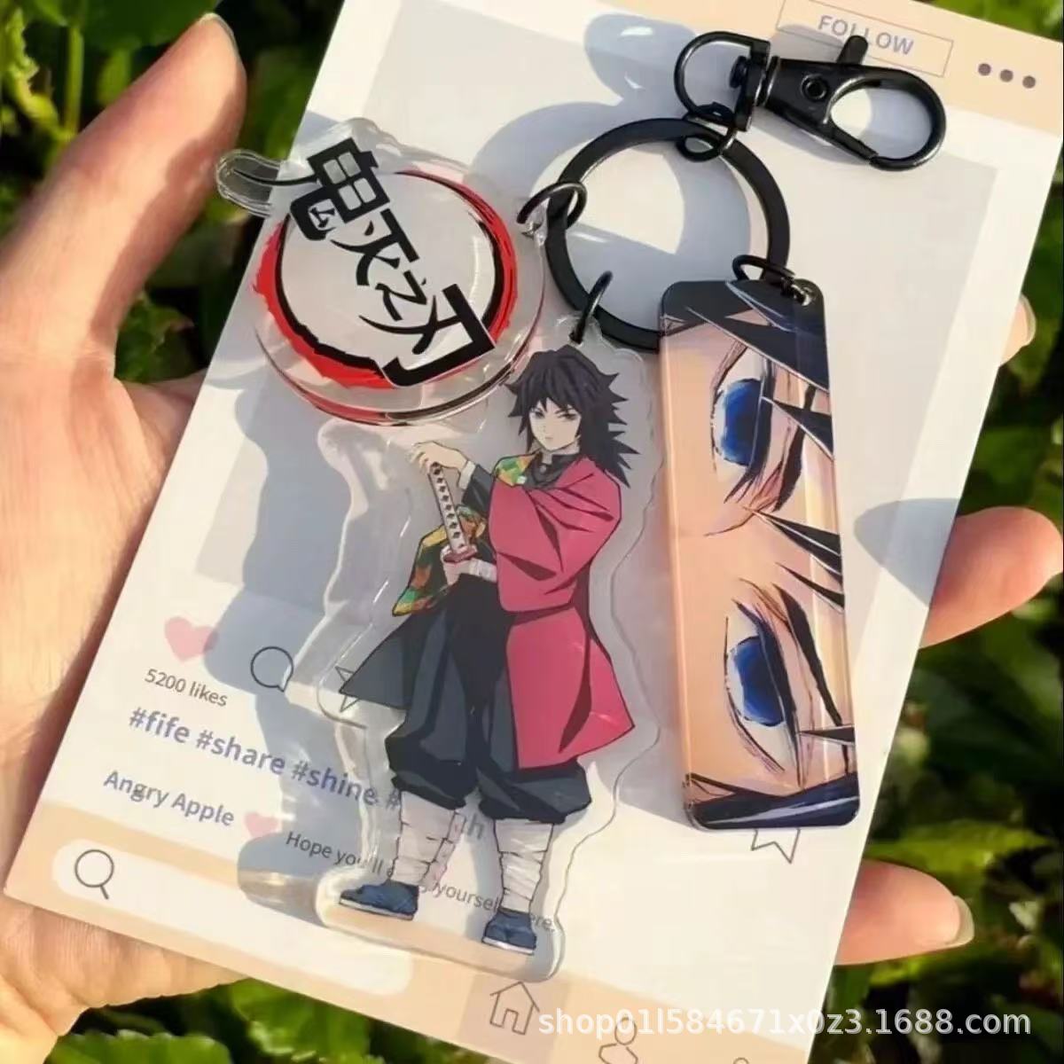Demon Slayer: Acrylic peripherals: Toki Toki, Muichiro, Butterfly Shinobu, Tokichiro, Fukuoka Kazuyu, pendant, keychain