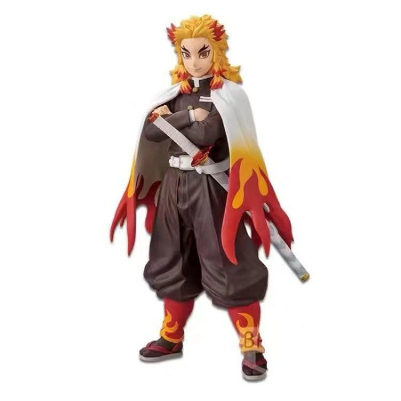 Demon Slayer Blade Figure Tanjiro You Beans Zenyi Xingjuro Yan Love Pillar Butterfly Ninja Model Ornament Gift