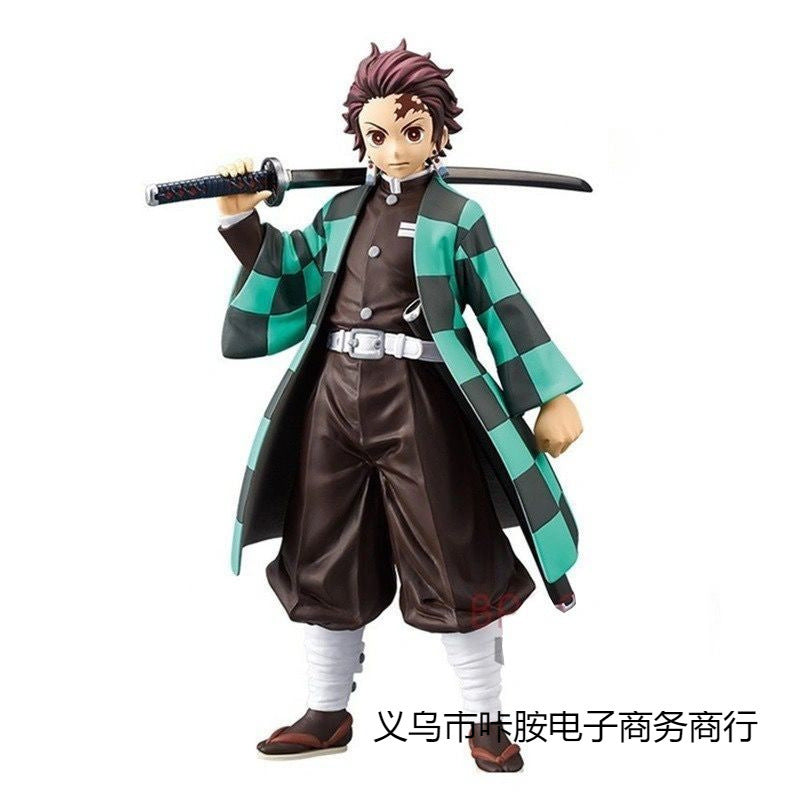 Demon Slayer Blade Figure Tanjiro You Beans Zenyi Xingjuro Yan Love Pillar Butterfly Ninja Model Ornament Gift