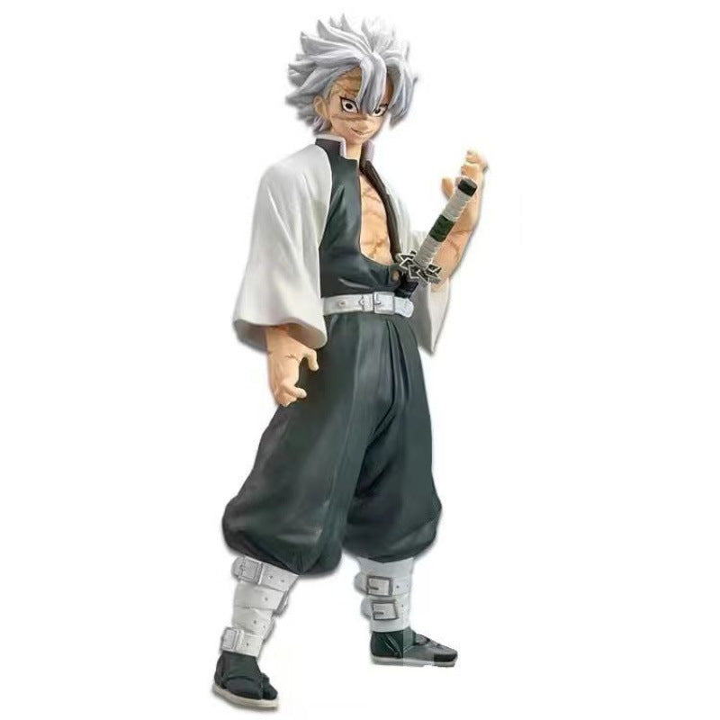 Demon Slayer Blade Figure Tanjiro You Beans Zenyi Xingjuro Yan Love Pillar Butterfly Ninja Model Ornament Gift