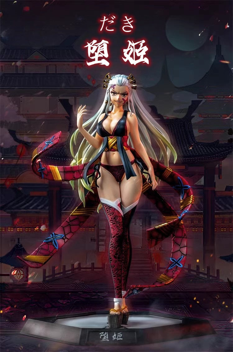 Demon Slayer Blade series figure following the national edge of the fall of the prostitute Fu Taro no miserable twelve ghost moon anime figure model