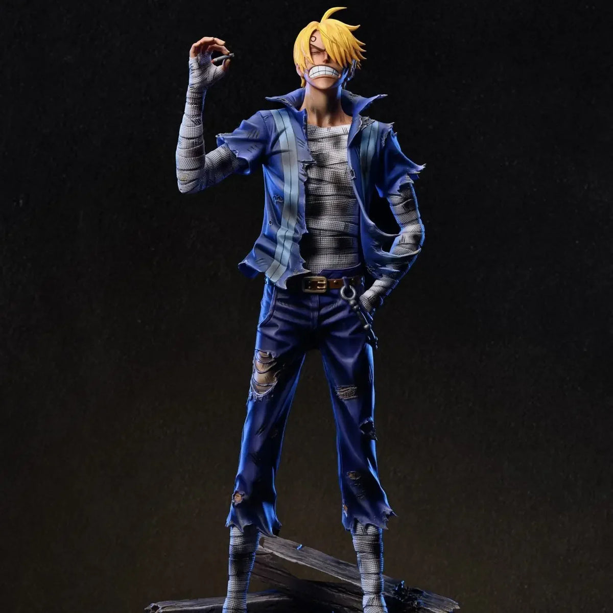 30cm One Piece Anime Figure Roronoa Zoro Luffy Vinsmoke Sanji Stand Posture Pvc Statue Action Figurine Model Collection Toy Gift