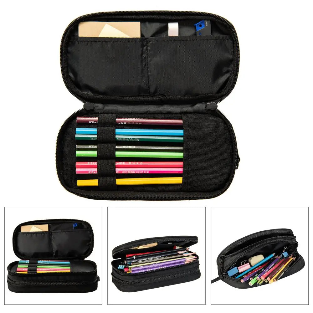 Italian Brainrot Tralalero Tralala Pencil Cases Pencil Pouch Pen Box for Student Big Capacity Bag School Supplies Stationery