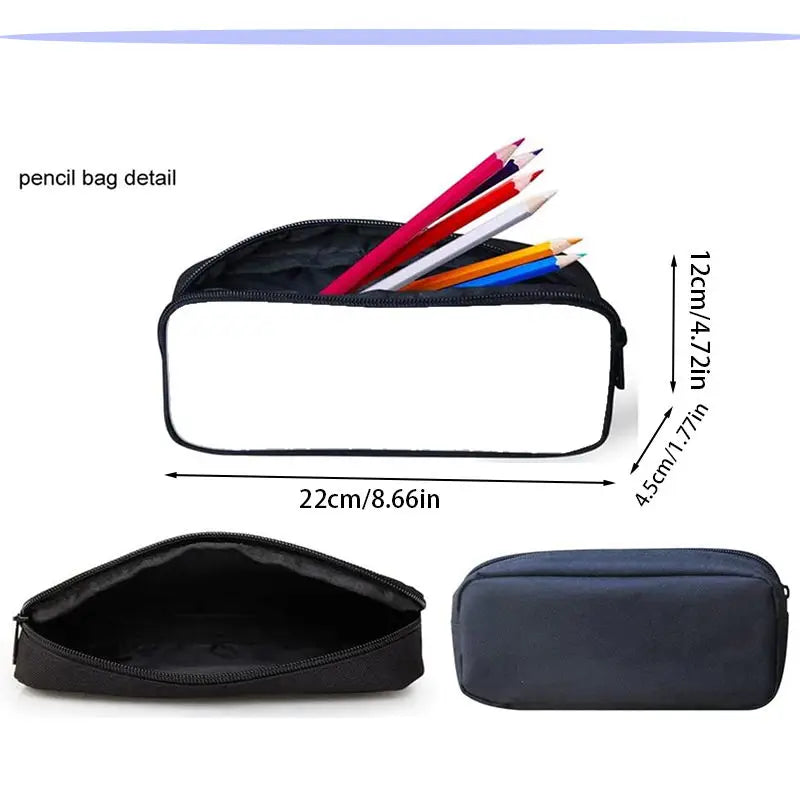 Hot Game Child Backpacks Lunch Bag Pencil Case Pupil Large Capacity Design-F-FortniteS School Bags For Boy Girl Best Gift