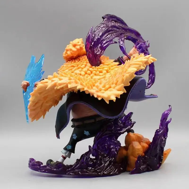 22CM One Piece Anime Figure Blackbeard Action Figurine Black Beard Marshall D Teach Gk Statue Model Collection Toy Gift