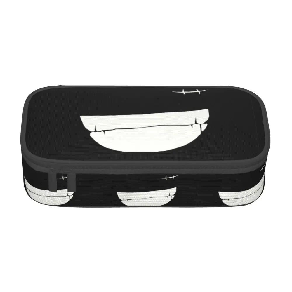 Custom One P-Pieces Cute Pencil Case Boys Girls Large Capacity Straw Hat Pirates Skull Pencil Bag Students Stationery