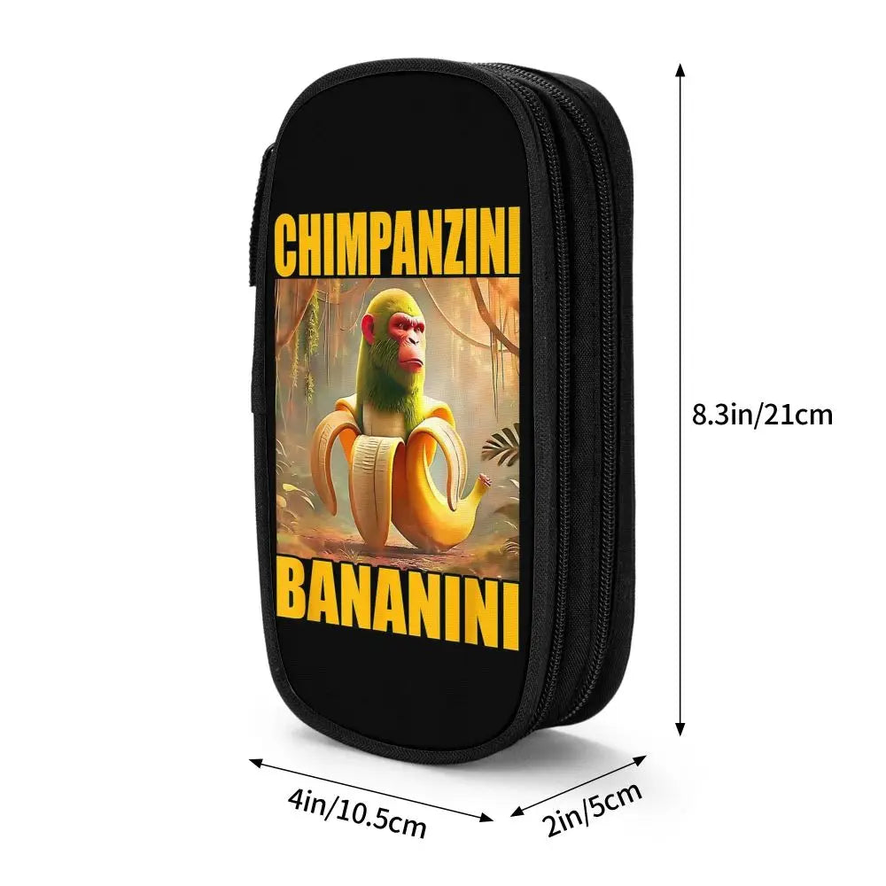 Italian Brainrot Tralalero Tralala Pencil Cases Pencil Pouch Pen Box for Student Big Capacity Bag School Supplies Stationery