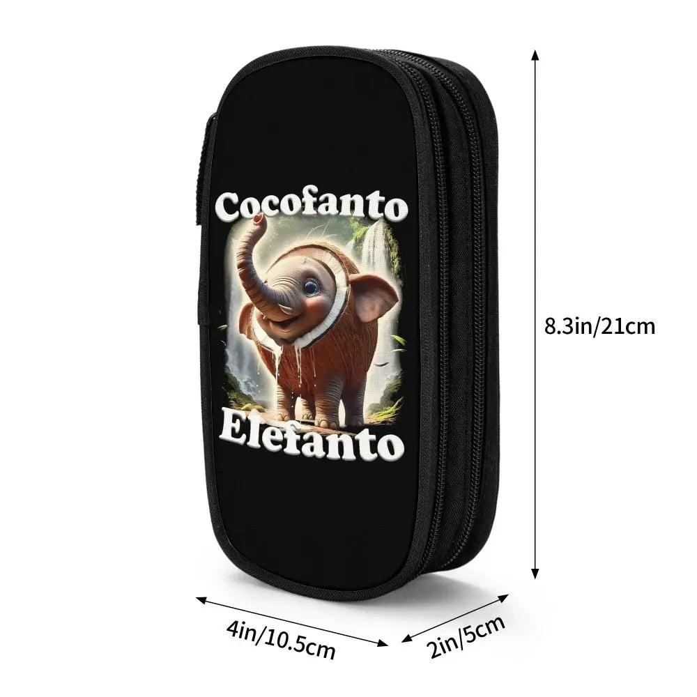 Italian Brainrot Tralalero Tralala Pencil Cases Pencil Pouch Pen Box for Student Big Capacity Bag School Supplies Stationery