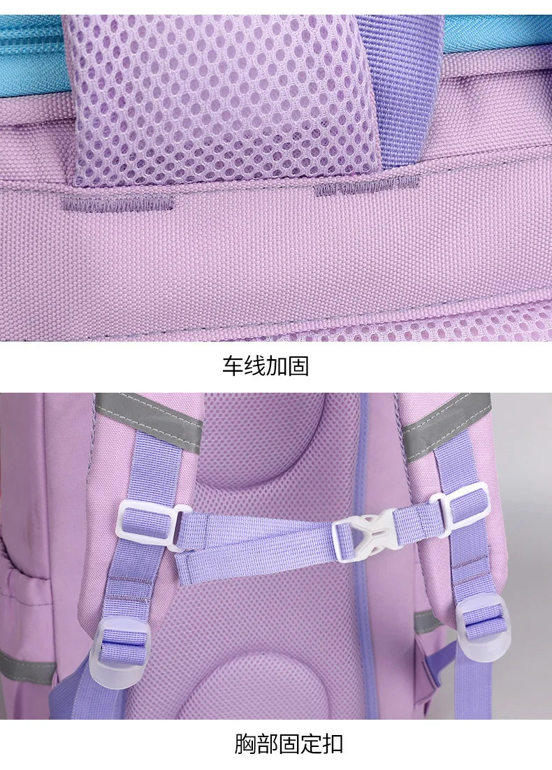 Children's Backpack 2023 Cute Cartoon Fashion New Style Bags Student 2nd To 5th Grade Women's Lightweight Splashproof Backpack