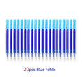 Pilot Frixion Erasable Gel Pen Set 0.5mm Blue/black/red Replaceable Refills Student Writing School Supplies Office Accessories