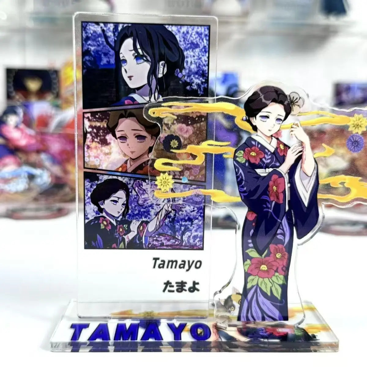 Demon Slayer Creative Double Standee Anime Desktop Decoration, Exquisite Ornament, Gift for Friends or Collection