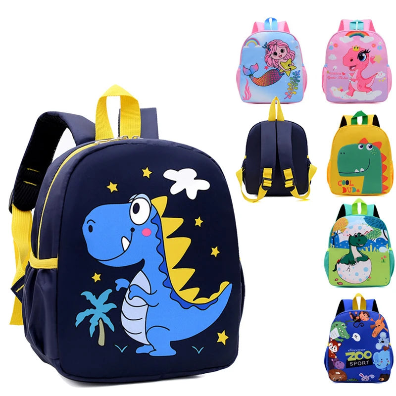 Cartoon Kids Backpacks Mini Kindergarten Schoolbag Plush Animal Backpack Children School Bags Girls Boy Waterproof Backpack