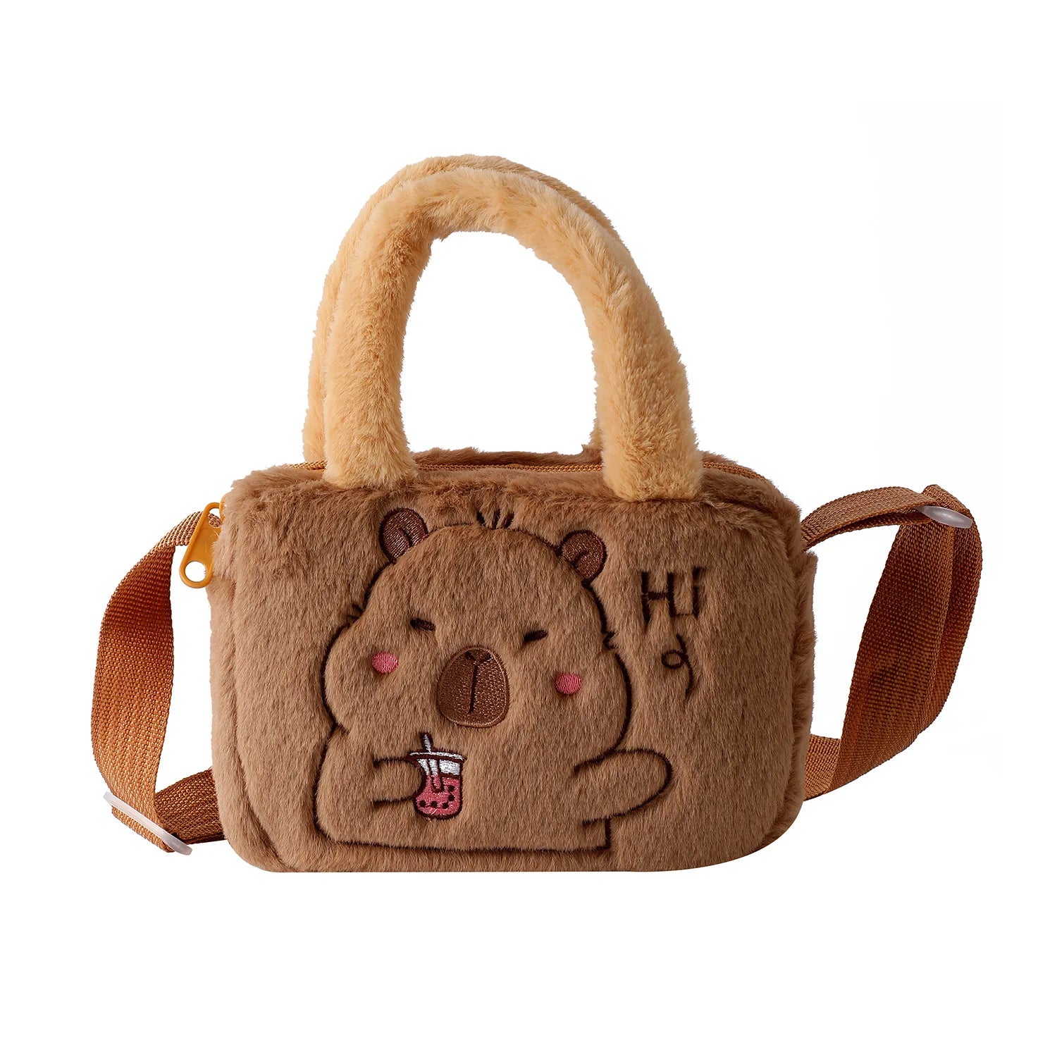 2025 Cartoon Plush Dolphin Shoulder Bag Children's Cute Crossbody Bags for Girl Handbag Kids Crossbody Bag Coin Purse Cpin Pouch