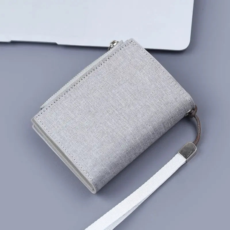 Demon Slaye Tanjiro Kamado Nezuko Coin Purse High-value Anime Cartoon Printed Large Capacity Portable Student Hand Wallet Bag