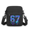 Punk Six Seven Kids Small Crossbody Bag Fashion 67 Meme Six Seven Trend Zipper Mini Mobile Phone Bags Men Women Shoulder Bag