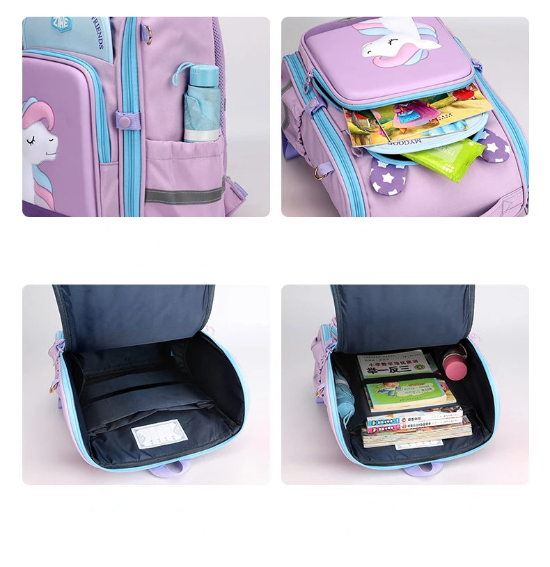 Children's Backpack 2023 Cute Cartoon Fashion New Style Bags Student 2nd To 5th Grade Women's Lightweight Splashproof Backpack