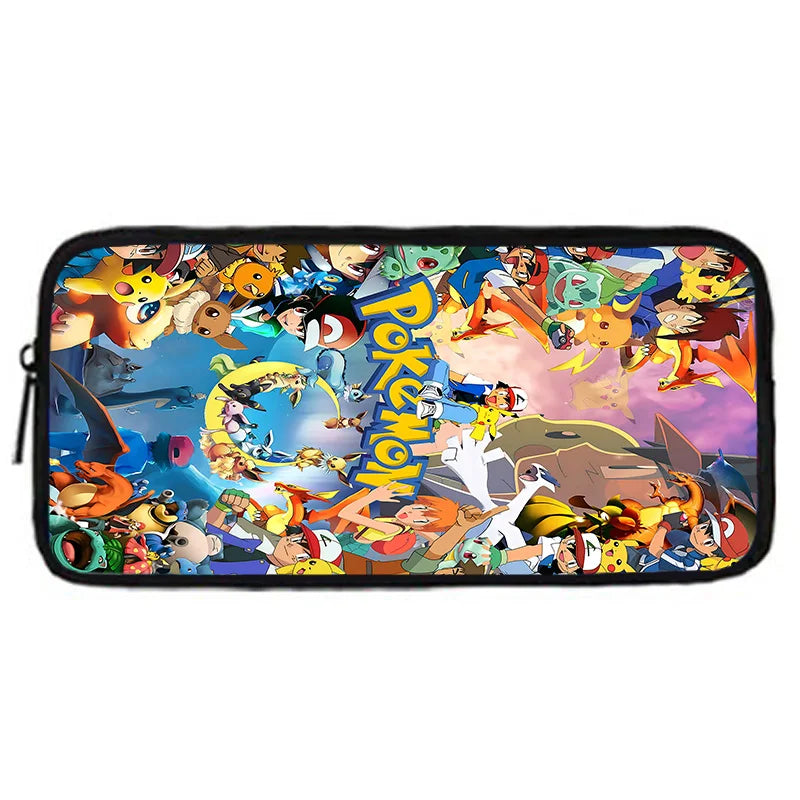 Cute Potdemiel cartoon Ball Child School Backpack with Lunch Bags ,Pencil Bags ,School Bags for Boys Girls P-PokéS Best Gift