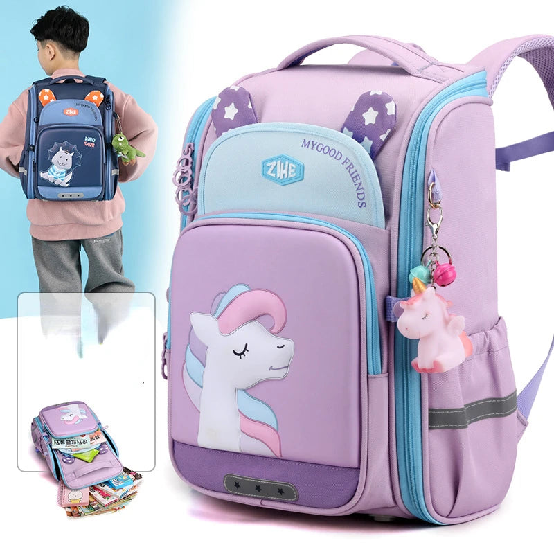 Children's Backpack 2023 Cute Cartoon Fashion New Style Bags Student 2nd To 5th Grade Women's Lightweight Splashproof Backpack