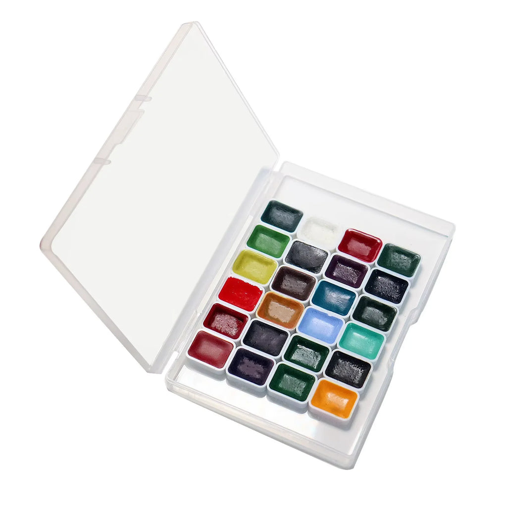 Artist watercolor paint 130/98/60/24 colors art set professional drawing pigment art supplies Nail art