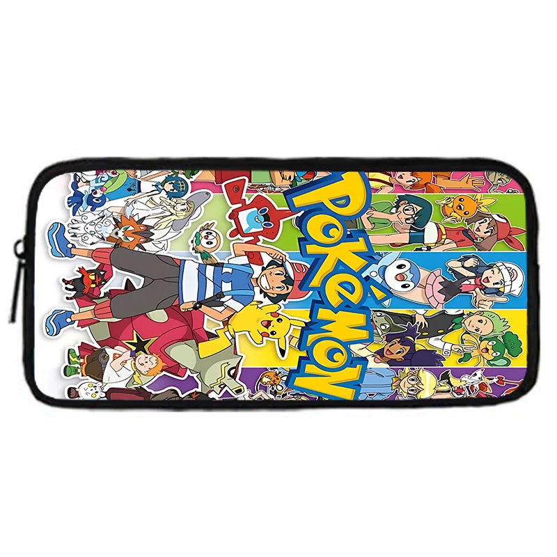 Cute Potdemiel cartoon Ball Child School Backpack with Lunch Bags ,Pencil Bags ,School Bags for Boys Girls P-PokéS Best Gift