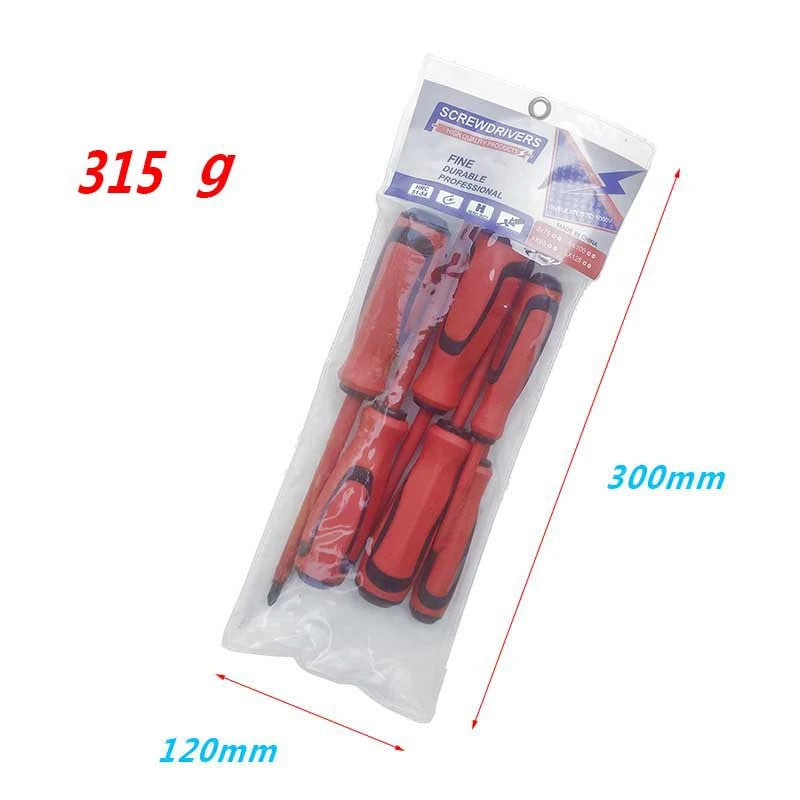 Cacciaviti isolati ad alta durezza in acciaio al cromo vanadio con punte dritte e incrociate, cacciavite magnetico, utensile manuale per elettricisti