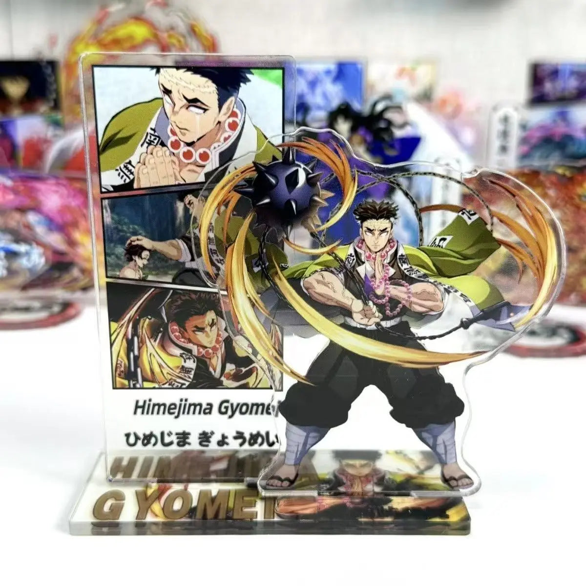 Demon Slayer Creative Double Standee Anime Desktop Decoration, Exquisite Ornament, Gift for Friends or Collection