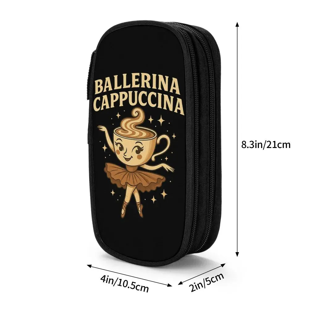 Italian Brainrot Tralalero Tralala Pencil Cases Pencil Pouch Pen Box for Student Big Capacity Bag School Supplies Stationery