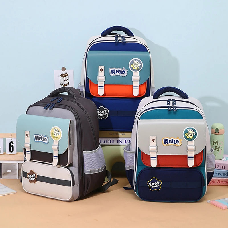 Primary school student backpack boy backpack children's backpack Kids Bookbag Girls student bag