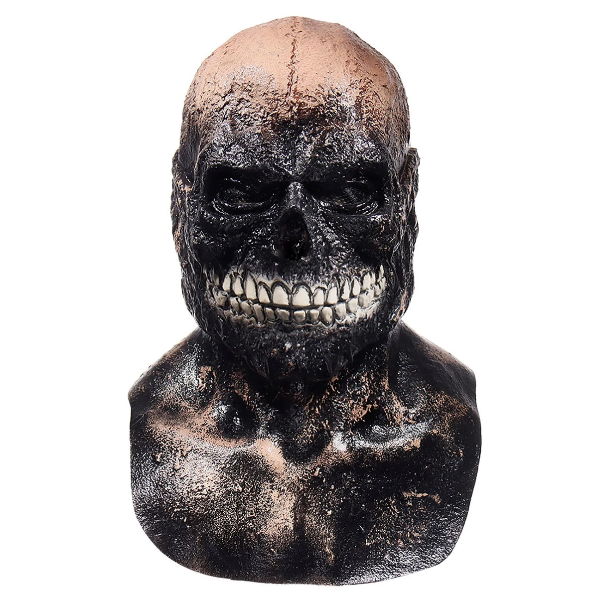Halloween Skull Mask, Creepy Biochemical Mask, Latex Skeleton Mask, Scary Masks for Adults Costume Party