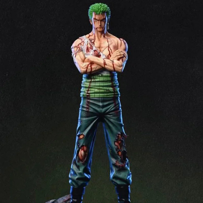 30cm One Piece Anime Figure Roronoa Zoro Luffy Vinsmoke Sanji Stand Posture Pvc Statue Action Figurine Model Collection Toy Gift