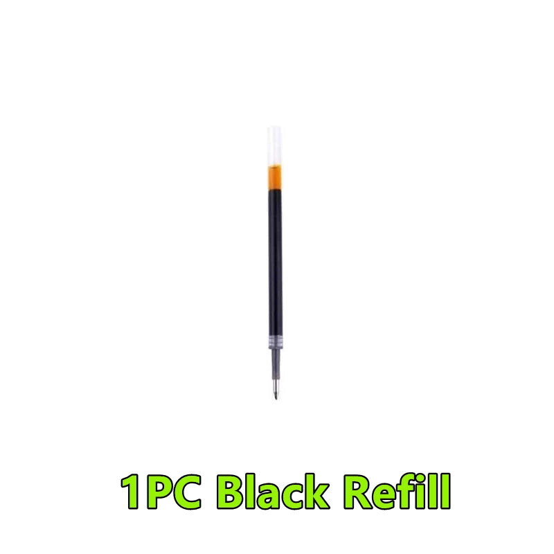 1-12PCS Retractable Red Blue Black Ink Gel Pens Colored Aesthetic Stationery Pen Supplies Ballpoint Office Pencil Writing School