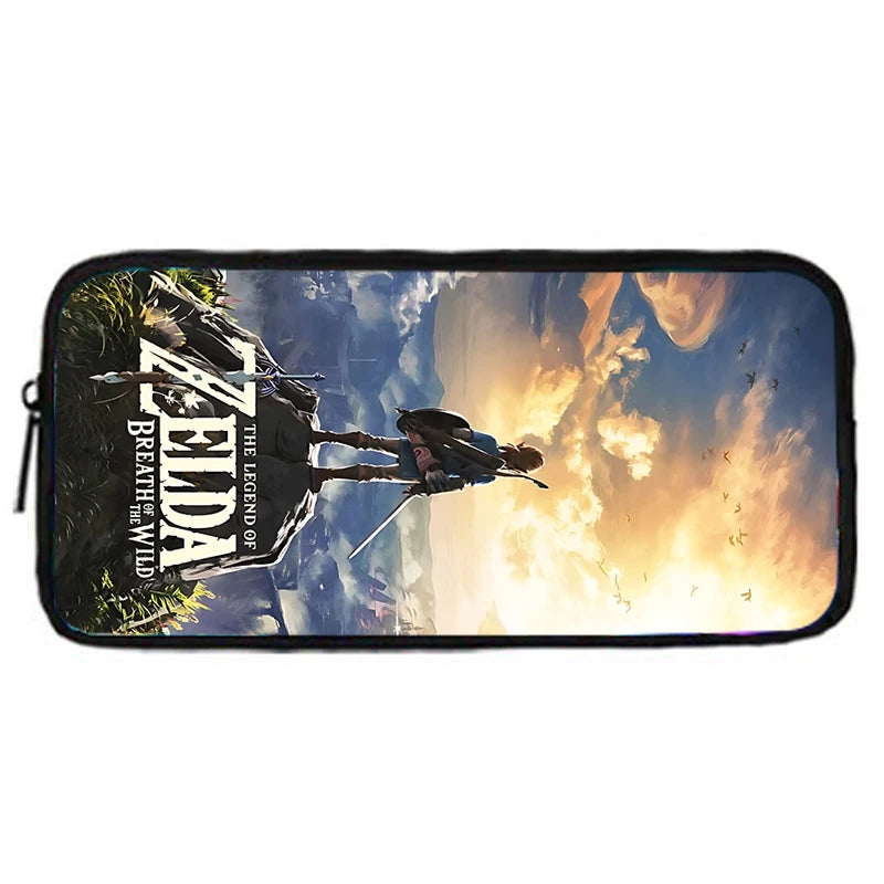 Child School The Legends of Zeldas Backpack with Lunch Bags ,Pencil Bags ,School Bags for Boys Girls Best Gift